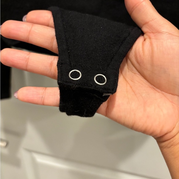 NWT Good American Asymmetrical Bodysuit in Black - Picture 6 of 8